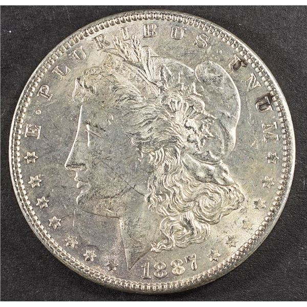 1887 MORGAN DOLLAR BU