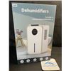 Image 1 : 1 Large Household Dehumidifier (85oz Capacity) w/ LCD Display & 7-Colored Night Light - Brand New!