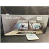 Image 2 : 1 LED Desk Lamp for Home Office - 24W Bright Double-Head Desk Light; 25 Modes - 31inch - New