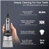 Image 6 : 1 Insmart Portable Cordless Water Dental Flosser Kit/Oral Irrigator for Teeth Cleaning - New