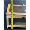 Image 4 : 1 Double-Layer Bread Storage Box - Wood Design - 15in x 12in - New/Pre-Assembled