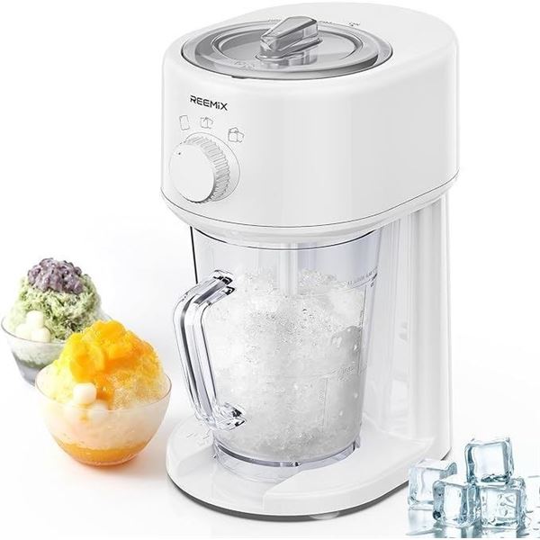 1 Reemix Shaved Ice Machine/Electric Ice Shaver (Model: BH9271) - Brand New in Box!