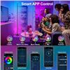 Image 7 : 1 Smart RGB LED Floor Lamp with App & Remote Control + Music Sync Function - NEW