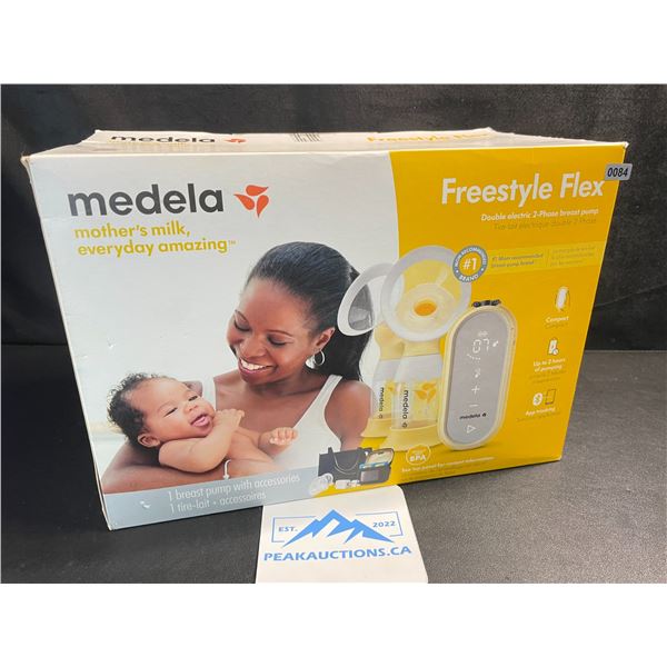 1 Medela Freestyle Flex Double Electric 2-Phase Breast Pump with Smart App Tracking - NEW SEALED