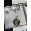 Image 3 : 1 Tree of Life Necklace for Women - 925 Sterling Silver w/ Crystal Birthstone Pendant - Brand New!