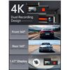 Image 7 : S80 4K WIFI and App Controlled Front/Rear Dual Dash Camera w/ 1.47" Display - New Sealed!