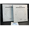 Image 1 : 2 LED Flush Mount Ceiling Lights - 4000K - Model: FM-LS-4000K - Brand New