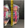 Image 2 : 2 Baby Girl Dolls/Toys - 10 inch Doll Size - New