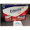 Image 1 : 1 Case of Ensure Plus Meal Replacement - Chocolate Flavour - 12 x 235ml Cans (EXP: NOV/1/2025)