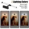 Image 5 : 1 LED Battery Operated Picture Light for Walls - 15.75 Inches - Rechargeable/Remote Control - New!