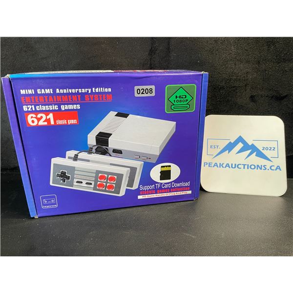 1 Mini-Game Anniversary Entertainment Gaming System - 621 Retro/Classic Games Built-In! - New