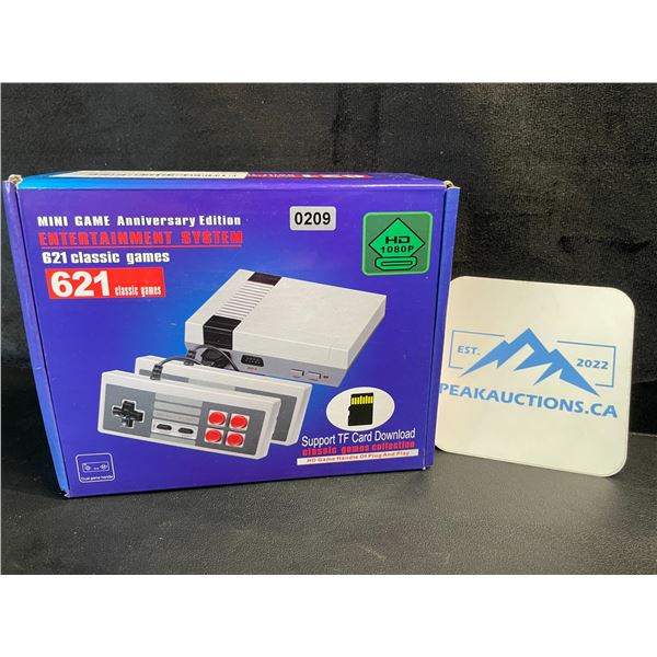 1 Mini-Game Anniversary Entertainment Gaming System - 621 Retro/Classic Games Built-In! - New