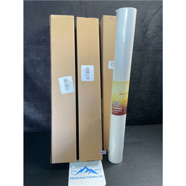 3 Rolls of Sewing Pattern Paper - 18in Wide x 75.5FT Each - Easy to Use Tracing Paper for Patterns