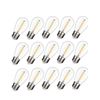 Image 1 : 15 Pack of PC-S14 E26 Base LED Filament Bulbs - New