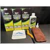 Image 2 : 3 Oleciya Mold Stain Cleaner/Mold Remover Gel Kits - 150ml each w/ Cleaner Brush 