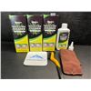 Image 2 : 3 Oleciya Mold Stain Cleaner/Mold Remover Gel Kits - 150ml each w/ Cleaner Brush 