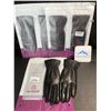 Image 1 : 3 Pairs of Women's Fashion Leather/Suede Windproof Gloves with Touchscreen Capability - New