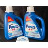 Image 1 : 2 Jugs of Purex Cold Water Liquid Laundry Detergent - 2.03L (50 Loads) Each - New