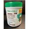 Image 1 : 1 Tub of Organika Canadian-Made Enhanced Collagen Protein Powder - Chocolate - 504G - (Exp: 05-2025)