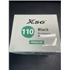 Image 3 : 1 Box of XSG Black Premium Fine Tip Permanent Markers - 110 PCS - New