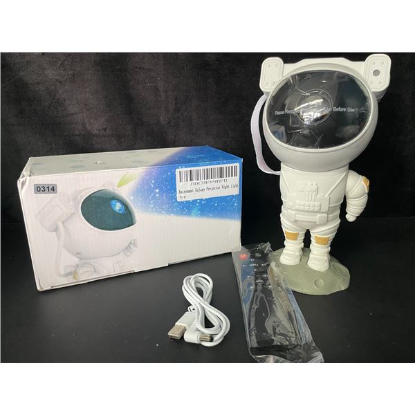 1 Astronaut Star Galaxy Projector/Starry Night Light with Remote Control - Rechargeable - New