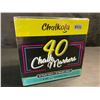 Image 1 : 1 Pack of Chalkola Chalk Markers - 40PCS (30 Chalk Colors + 10 Metallic Colors) - New