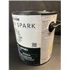 Image 2 : 1 Rust-Oleum Colour Spark Advanced Paint + Primer - Satin Exterior All-Weather Paint; Black - 3.78L