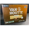 Image 1 : 1 Box of Van Houtte Vanilla Hazelnut Light Roast Keurig K-Cup Coffee Pods - 24 Pods - BB: AL 18/2025