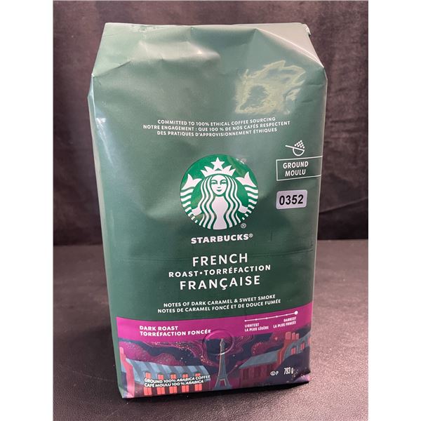 1 Starbucks French Roast Dark Roast Ground Coffee - 793G - New