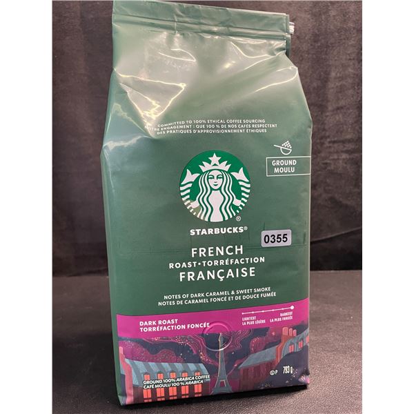 1 Starbucks French Roast Dark Roast Ground Coffee - 793G - New
