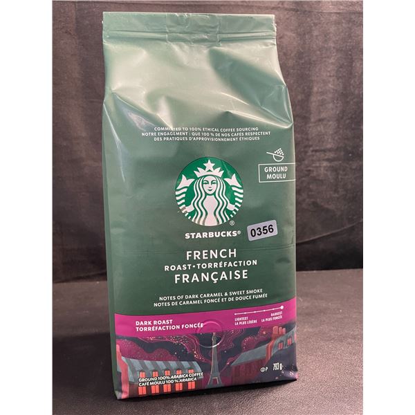 1 Starbucks French Roast Dark Roast Ground Coffee - 793G - New