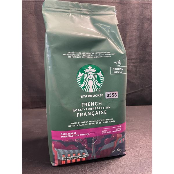 1 Starbucks French Roast Dark Roast Ground Coffee - 793G - New