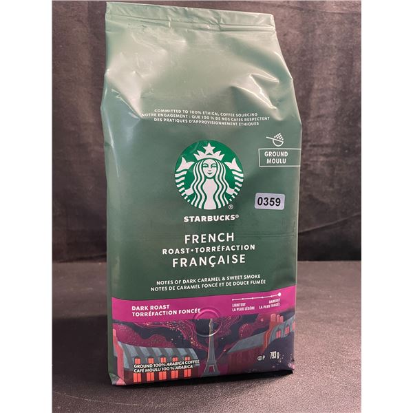 1 Starbucks French Roast Dark Roast Ground Coffee - 793G - New