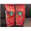 Image 1 : 2 Bags of Starbucks Holiday Blend Limited Edition Ground Coffee - 283G Each - New