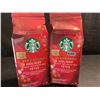Image 1 : 2 Bags of Starbucks Holiday Blend Limited Edition Ground Coffee - 283G Each - New
