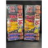 Image 1 : 2 Packs of Assorted Chocolate Bars/Candy - 16 Per Pack - Twix - Mars - Snickers - M&M's - New