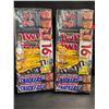 Image 1 : 2 Packs of Assorted Chocolate Bars/Candy - 16 Per Pack - Twix - Mars - Snickers - M&M's - New