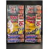 Image 1 : 2 Packs of Assorted Chocolate Bars/Candy - 16 Per Pack - Twix - Mars - Snickers - M&M's - New