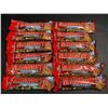 Image 1 : 12 Mammoth Protein Bars - Chocolate Caramel Crunch - 75g Each - BB: NOV 18/2025