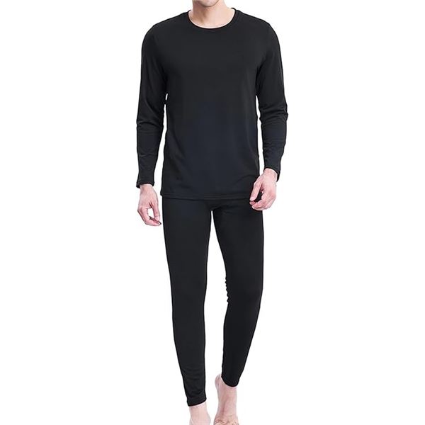 2 Thmalnatao Men's Thermal Base Layer Sets - Ultra-Warm Fleece Lined/Insulated - Size XL - New