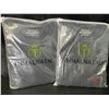 Image 2 : 2 Thmalnatao Men's Thermal Base Layer Sets - Ultra-Warm Fleece Lined/Insulated - Size XL - New