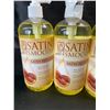 Image 2 : 4 Bottles of Satin Smooth Satin Release Wax Residue Remover Oil - 473ml Each - New