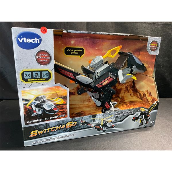 1 Vtech Switch&Go Transforming Velociraptor Racer Toy - New