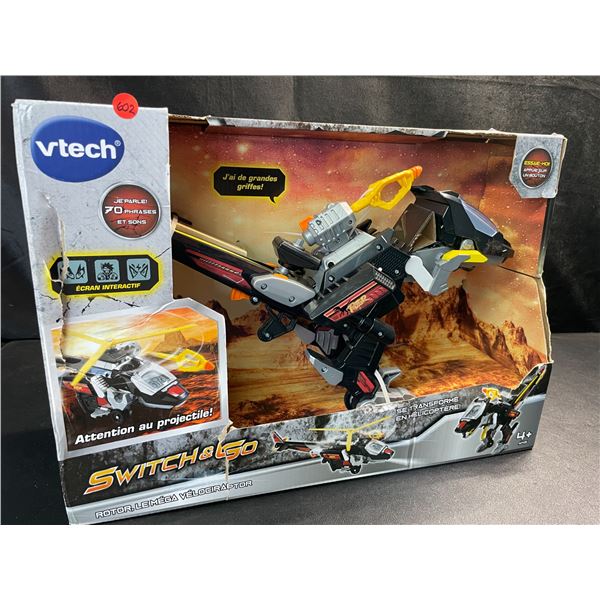 1 Vtech Switch&Go Transforming Velociraptor Racer Toy - New