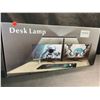 Image 2 : 1 LED Desk Lamp for Home Office - 24W Bright Double-Head Desk Light; 25 Modes - 31inch - New