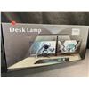 Image 2 : 1 LED Desk Lamp for Home Office - 24W Bright Double-Head Desk Light; 25 Modes - 31inch - New
