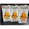 Image 1 : 3 Cartons of Ceres Peach 100% Juice Blend - 1L Each - BB: MA 05/2025