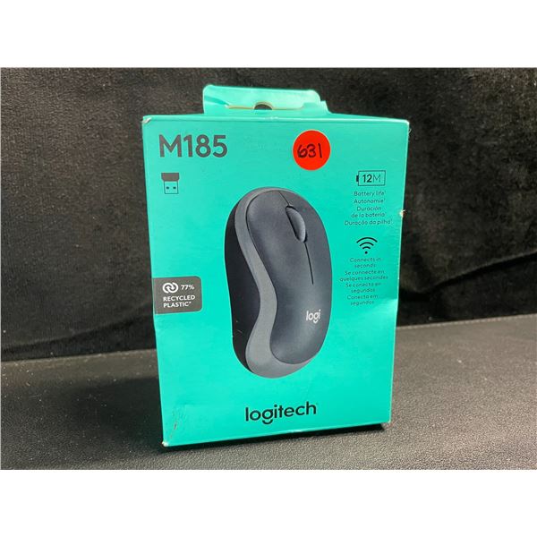 1 Logitech M185 Wireless Mouse - New