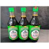 Image 1 : 3 Bottles of Kikoman Lite (Less Sodium) Soy Sauce - 591ml - BB: JUN 2027