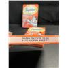 Image 3 : 3 Temptations Creamy Purrr-ee Pouches for Cats - Salmon - 4 x 12g Pouches Each - New